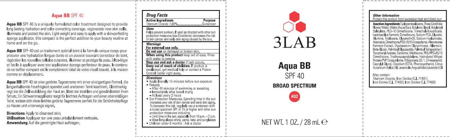 3lab Aqua Bb Spf 40 Broad Spectrum 02